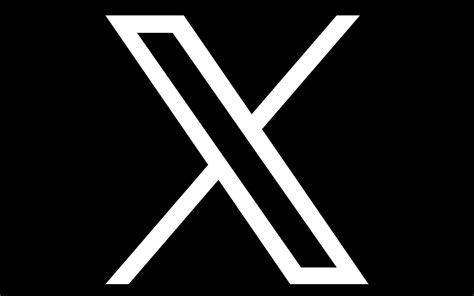 Logo featuring a stylised 'X' in white on a black background